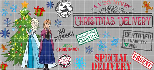 16oz Christmas-S 1291